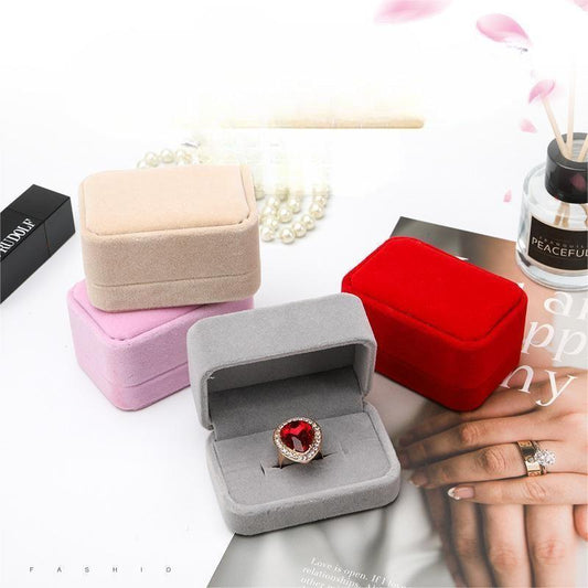 Jewelry Box Jewelry Box Flannelette Ring Box
